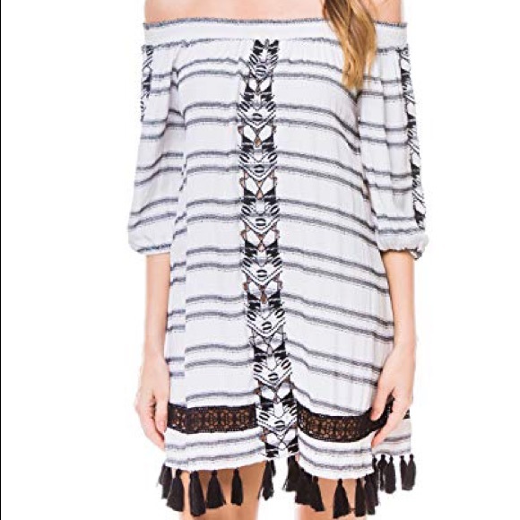 muche et muchette Other - muche et muchette woven tassel dress coverup